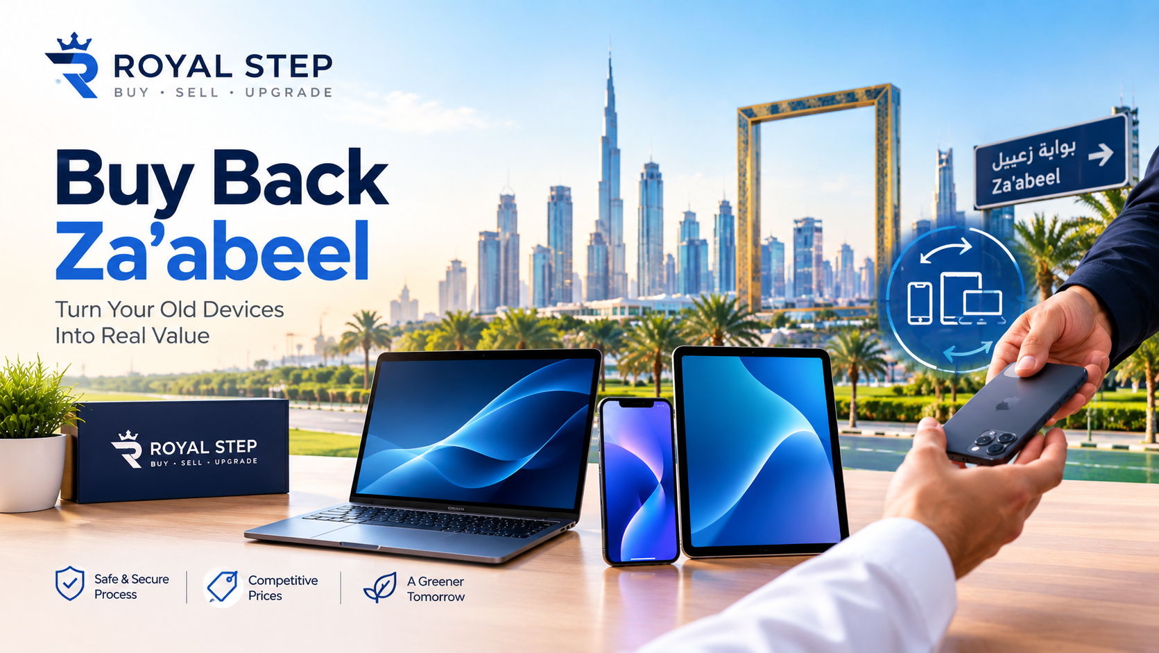 Buy Back & Trade-In in Zabeel | Royal Step